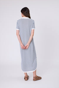 MARLOW Chime Knit Polo Dress