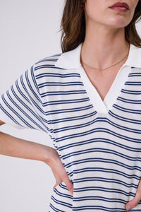 MARLOW Chime Knit Polo Dress
