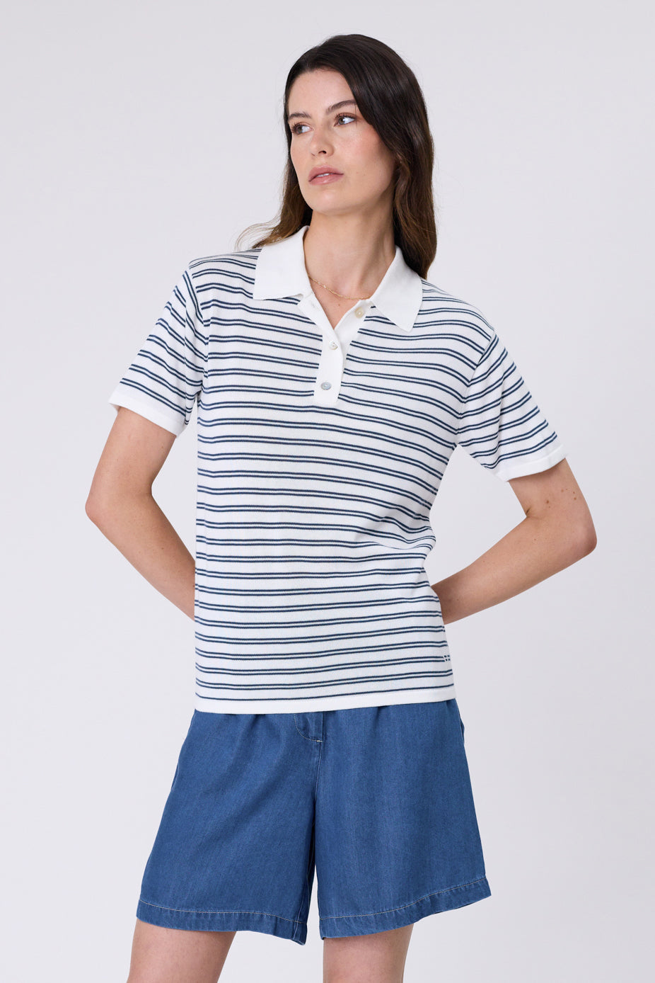 MARLOW Chime Knit Polo