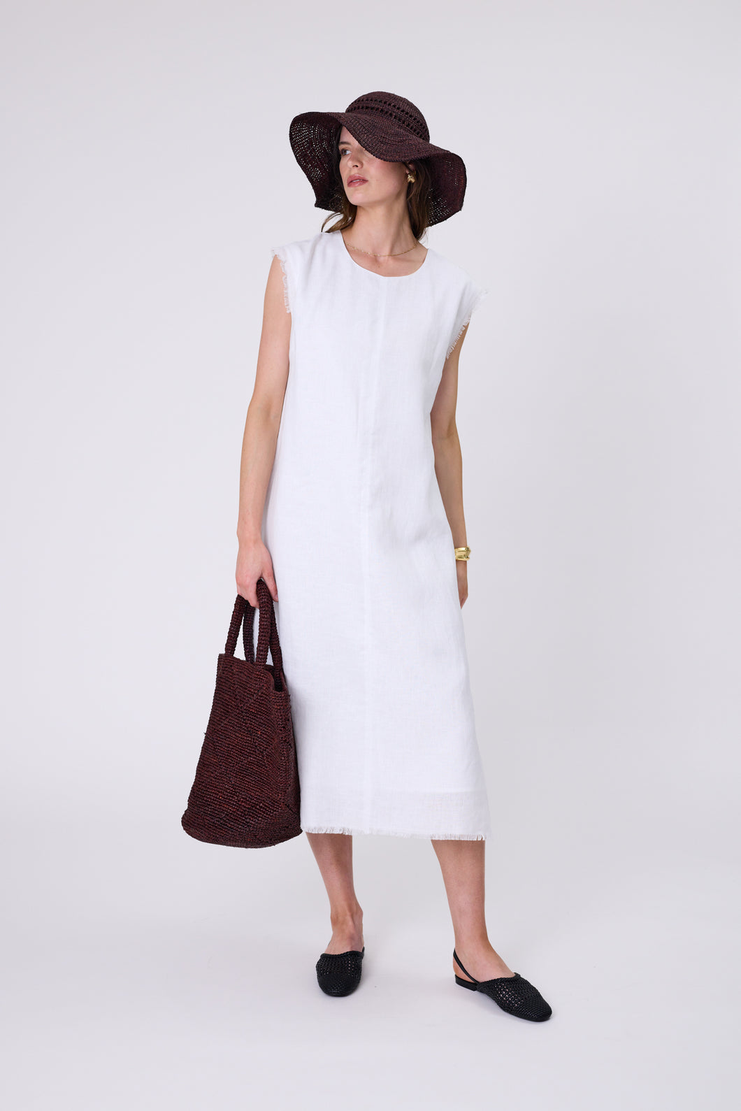 MARLOW Costa Linen Dress