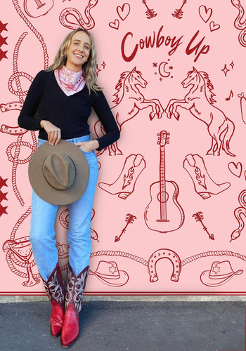 DARK HAMPTON x KAYLEE BELL Cowboy Up Scarf