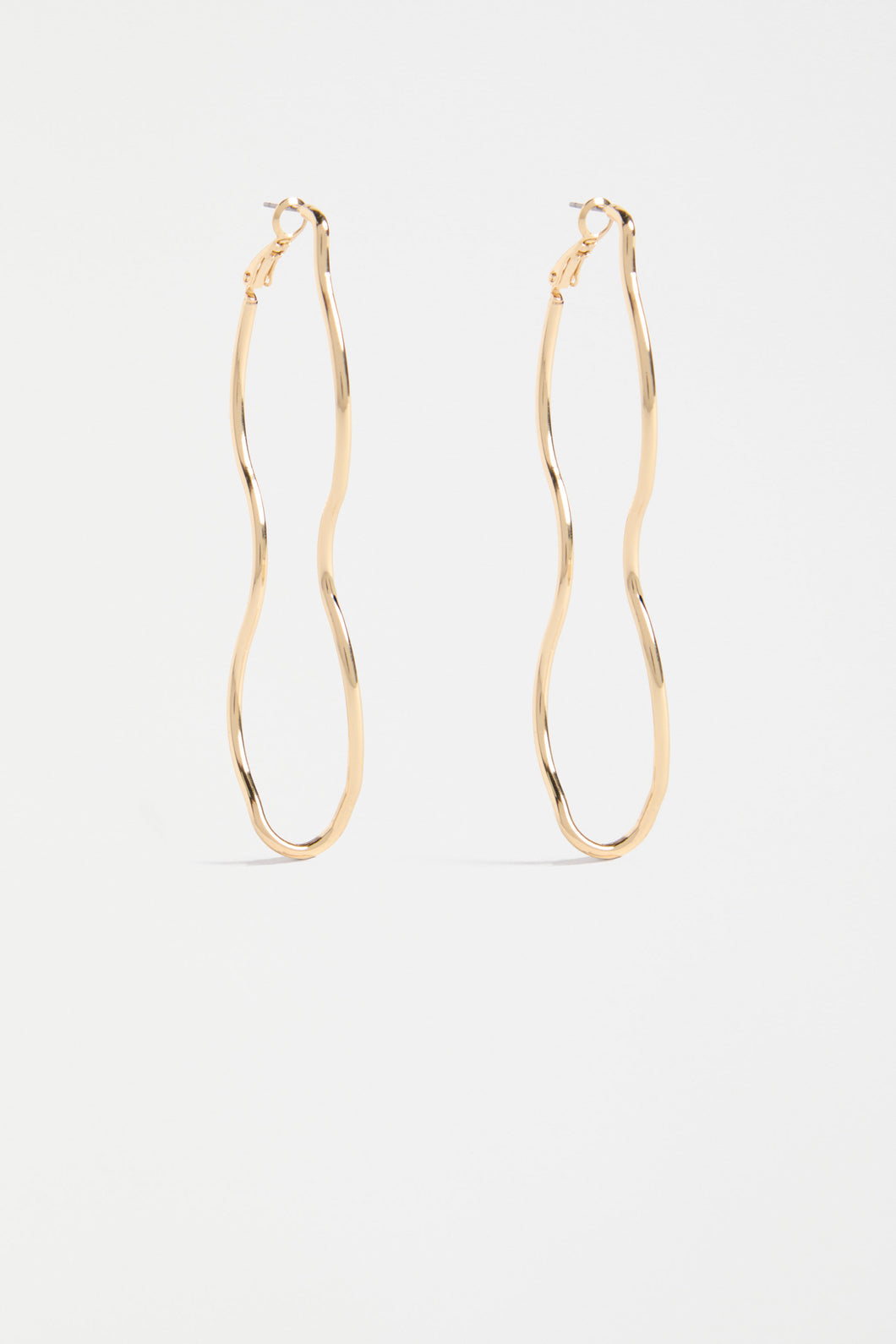 ELK Svel Long Hoop Earrings
