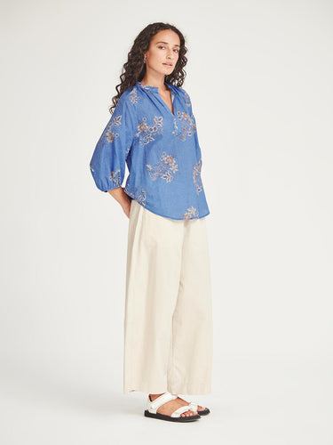 SILLS Erika Floral Blouse