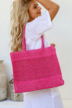Load image into Gallery viewer, FREE SPIRIT Crochet Tote Bag