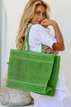 Load image into Gallery viewer, FREE SPIRIT Crochet Tote Bag