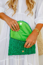 Load image into Gallery viewer, FREE SPIRIT Woven Clutch Bag