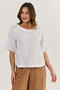 NATURALS GA391 Scoop Neck Top