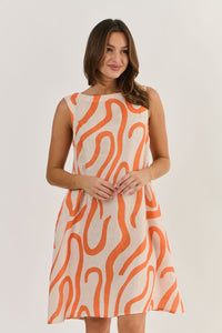 NATURALS GA518 A Line Dress