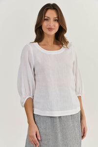 NATURALS GA537 Scoop Neck Top