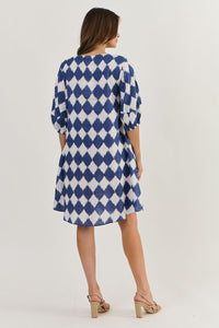 NATURALS GA538 Harlequin Dress