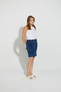 NEW LONDON Hatfield Denim Skirt