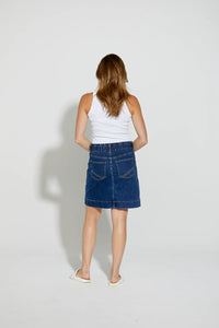 NEW LONDON Hatfield Denim Skirt