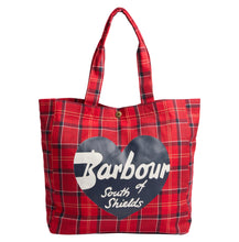 Load image into Gallery viewer, BARBOUR Heart Tote Bag