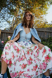 LOLLYS LAUNDRY Sunset Floral Skirt