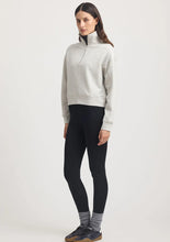 Load image into Gallery viewer, TOORALLIE Lounge Crop Half Zip