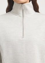 Load image into Gallery viewer, TOORALLIE Lounge Crop Half Zip