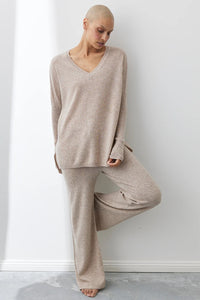 MIA FRATINO Boyfriend V Sweater