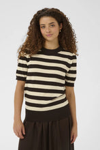 Indlæs billede til gallerivisning SAINT TROPEZ Mila SS Stripe Pullover