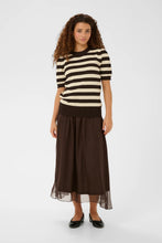 Indlæs billede til gallerivisning SAINT TROPEZ Mila SS Stripe Pullover