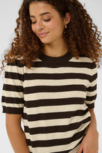 Indlæs billede til gallerivisning SAINT TROPEZ Mila SS Stripe Pullover