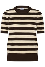 Indlæs billede til gallerivisning SAINT TROPEZ Mila SS Stripe Pullover