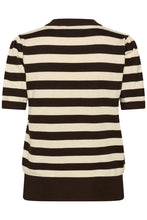 Indlæs billede til gallerivisning SAINT TROPEZ Mila SS Stripe Pullover
