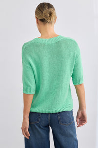 MIA FRATINO Sigrid Vee Knit