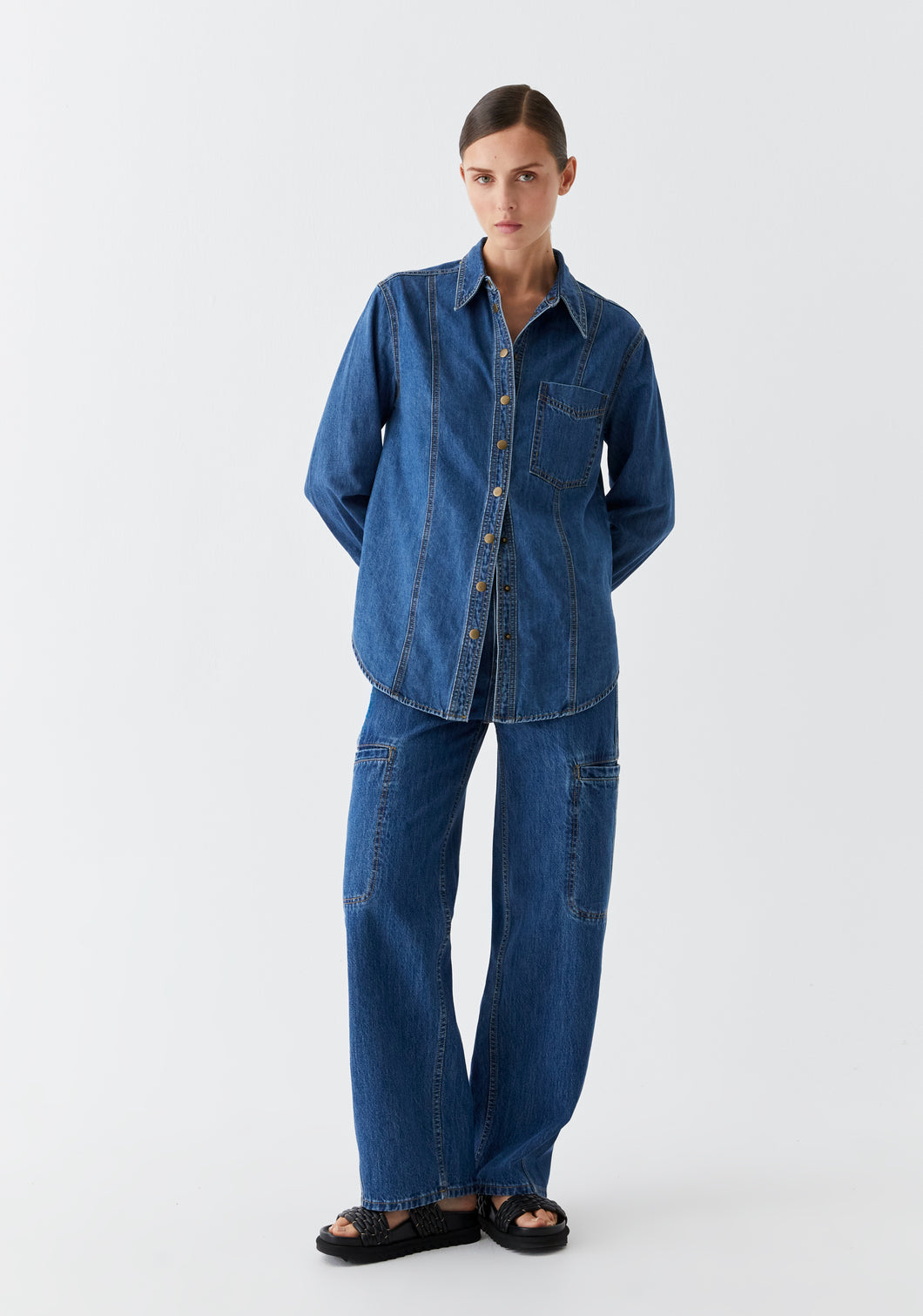 MORRISON Theo Denim Shirt