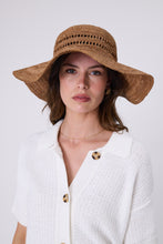 Load image into Gallery viewer, MARLOW Mykonos Wide Brim Hat
