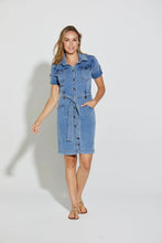 Load image into Gallery viewer, NEW LONDON Argyll Denim Dress