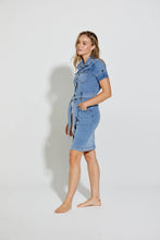 Load image into Gallery viewer, NEW LONDON Argyll Denim Dress