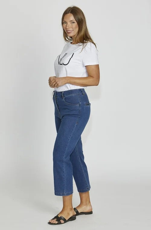 NEW LONDON Padham Retro Crop Jean