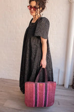 Indlæs billede til gallerivisning YERSE Paros Raffia Tote