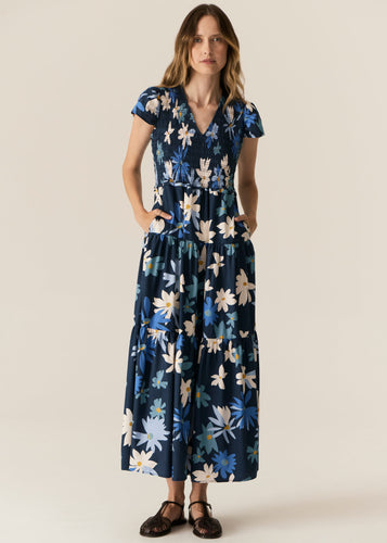 POL Savoy Shirred Dress