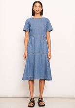 Load image into Gallery viewer, POL Raydel Denim Dress