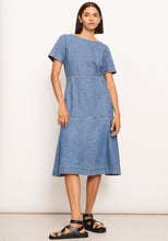 Load image into Gallery viewer, POL Raydel Denim Dress