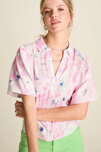 Load image into Gallery viewer, POM Lilies Shine Pink Blouse