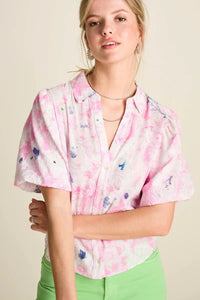 Blusa rosa brillante Lilies de POM