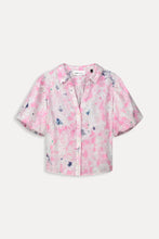 Cargar imagen en el visor de la galería, Blusa rosa brillante Lilies de POM