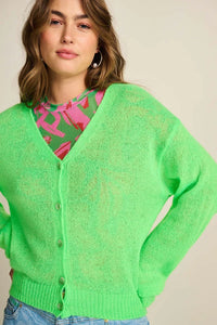 POM Neon Cardigan