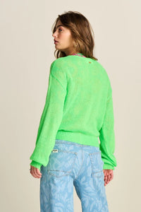 POM Neon Cardigan