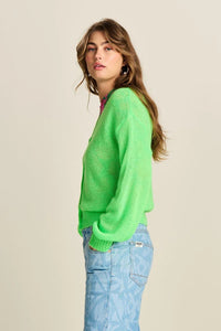 POM Neon Cardigan