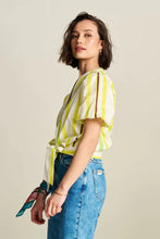 Load image into Gallery viewer, POM Striped Lemon Blouse