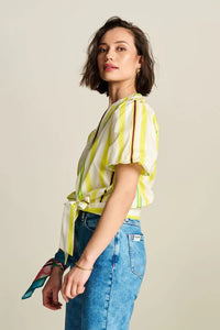 Blusa de limón a rayas de POM