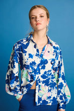 Load image into Gallery viewer, POM Violet Crane Blouse