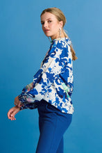 Load image into Gallery viewer, POM Violet Crane Blouse