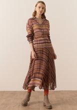 Load image into Gallery viewer, POL Boulevard Silk Skirt
