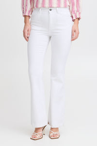 PULZ HW Becca White Jeans