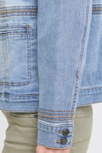 Load image into Gallery viewer, PULZ Kasandra Denim Jacket