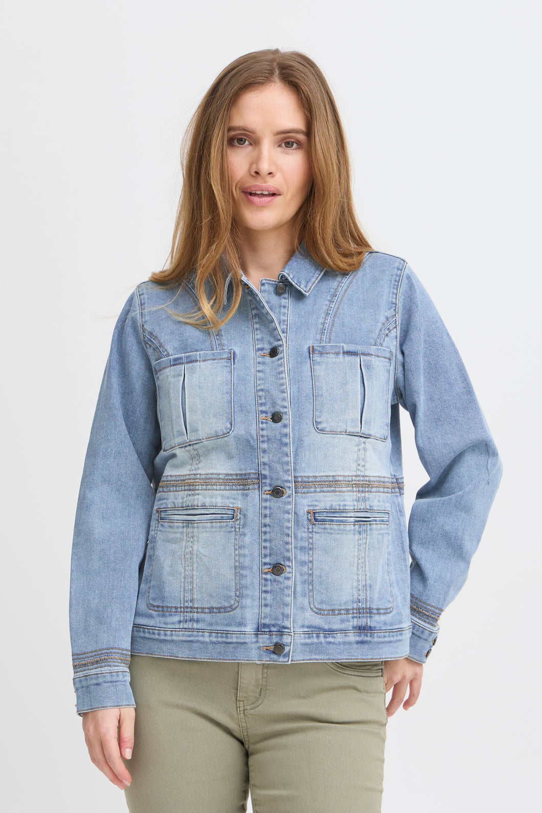 PULZ Kasandra Denim Jacket